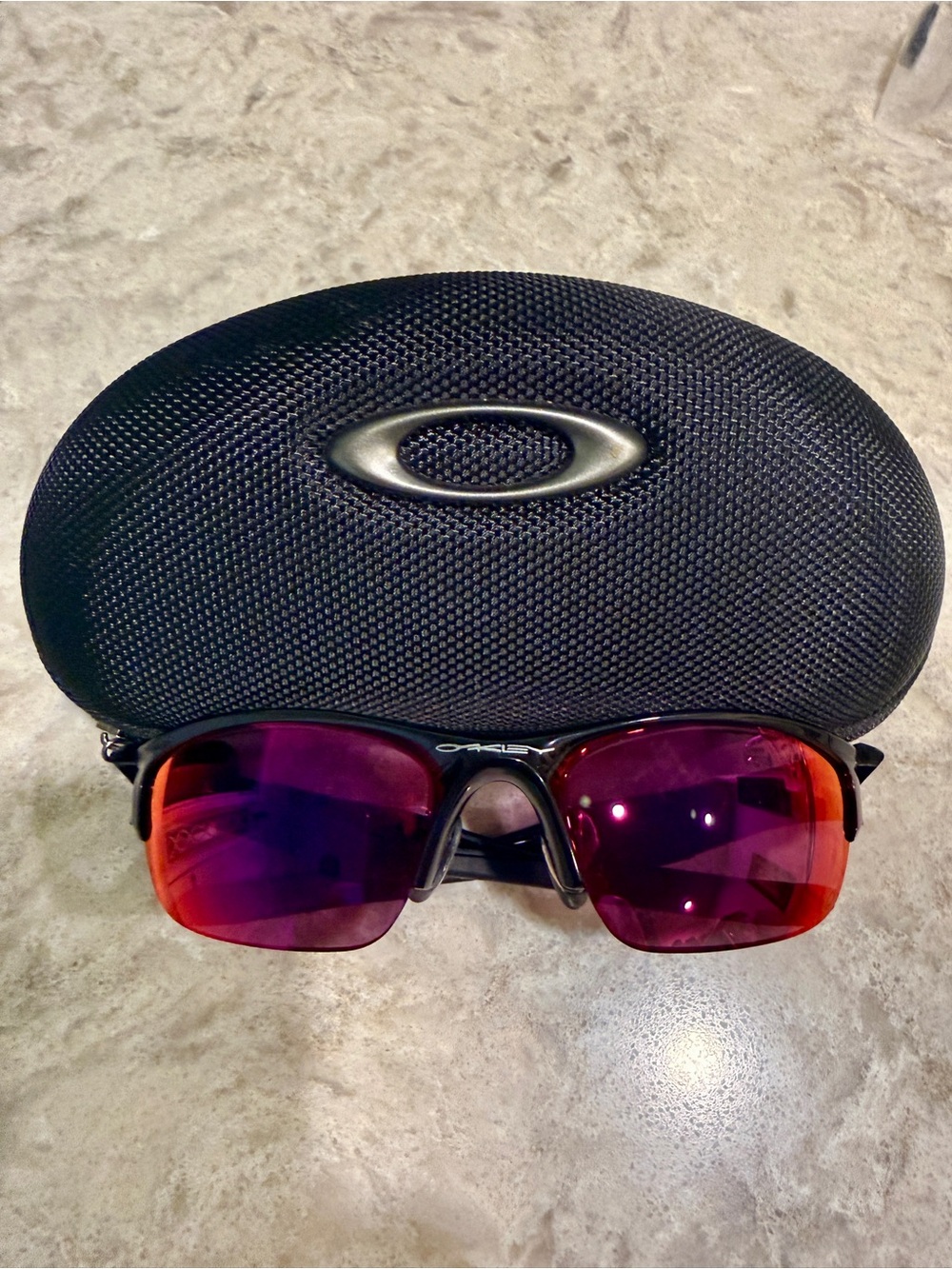 Oakley Black Frame Sunglasses - prescription lenses need replacement